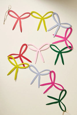 Metal Bow Garland