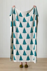 New York City Ballet Cotton Knit Icon Throw Blanket