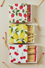 Abigail Jayne Fruit Matches, Set of 3