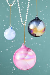 2" Shining Ball Ornaments, Set of 12
