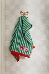 Tis the Season Embroidered Icon Hand Towel