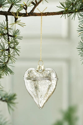 Heart Display Case Glass Ornament