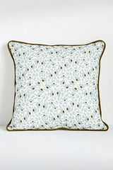 McKenzie Parrott Floral Threads Cotton Floral Printed Throw Pillow