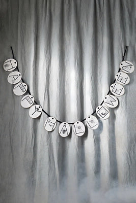 Florence Balducci Happy Halloween Banner