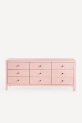 Hale Canvas Nine-Drawer Dresser