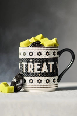 The Bistro Tile Stoneware Mug: Halloween Edition