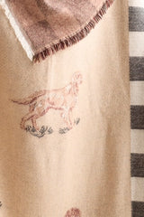 Woven Jacquard Patterned Throw Blanket