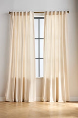 Ticking Stripe Cotton Woven Curtain