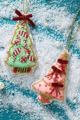 Fabric Christmas Tree Ornament