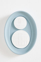 STATUETTE Blue Plaster of Paris Wall Charm