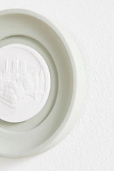 STATUETTE Sage Plaster of Paris Wall Charm