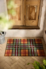 Tartan Coir Doormat