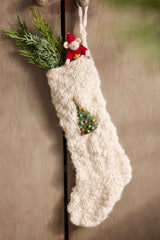 Knitted Holiday Icon Stocking