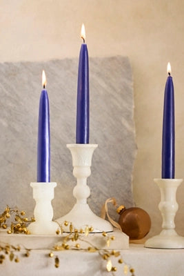 Unscented Taper Candle Set, Midnight