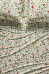 Organic Cotton Sateen Printed Sheet Set