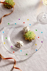Confetti Glass Plate