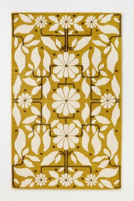 McKenzie Parrott Wool Tufted Fresh Petals Rug