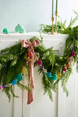 Transparent Glass Bauble Garland