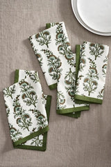 Calla Cotton Napkins, Set of 4
