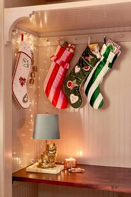 Coretta Embellished Stocking