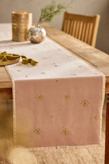 Celestial Embroidery Velvet Runner