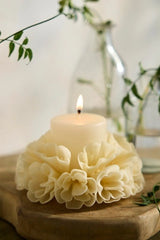 Oaxacan Floral Marigold Candle