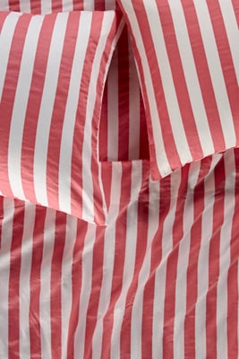 The Organic Cotton Sateen Printed Sheet Set by Maeve