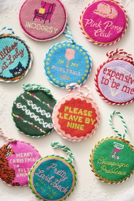 Furbish Studio Needlepoint Ornament