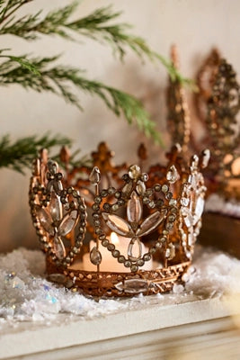 Pearl Beaded Crown, Small
