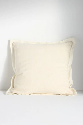 Lucy Linen Embroidered Pillow