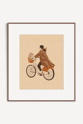 Parisian Biker Wall Art