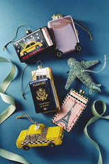 Hand-Beaded Travel Ornament