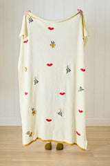 Diane Knitted Icon Throw Blanket