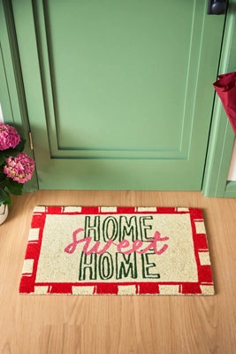 Jordan Nickson Home Sweet Home Printed Coir Doormat