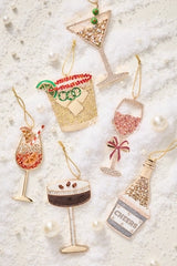 BaubleBar x Anthropologie Jeweled Cocktail Ornament