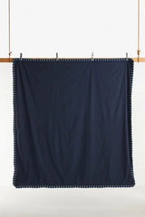 Maeve by Anthropologie Organic Cotton Looped Embroidered Duvet Cover