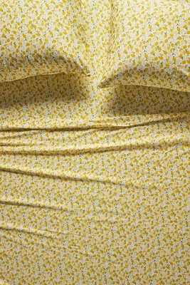 Organic Cotton Sateen Printed Sheet Set