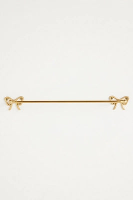 Natalia Bow Brass Towel Bar