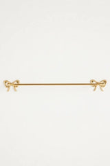 Natalia Bow Brass Towel Bar